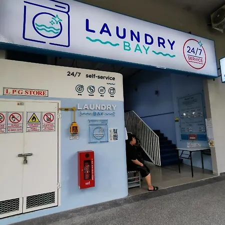 Kota Kinabalu Jesselton Quay Sea View With Washing Machine Apartment Exterior photo